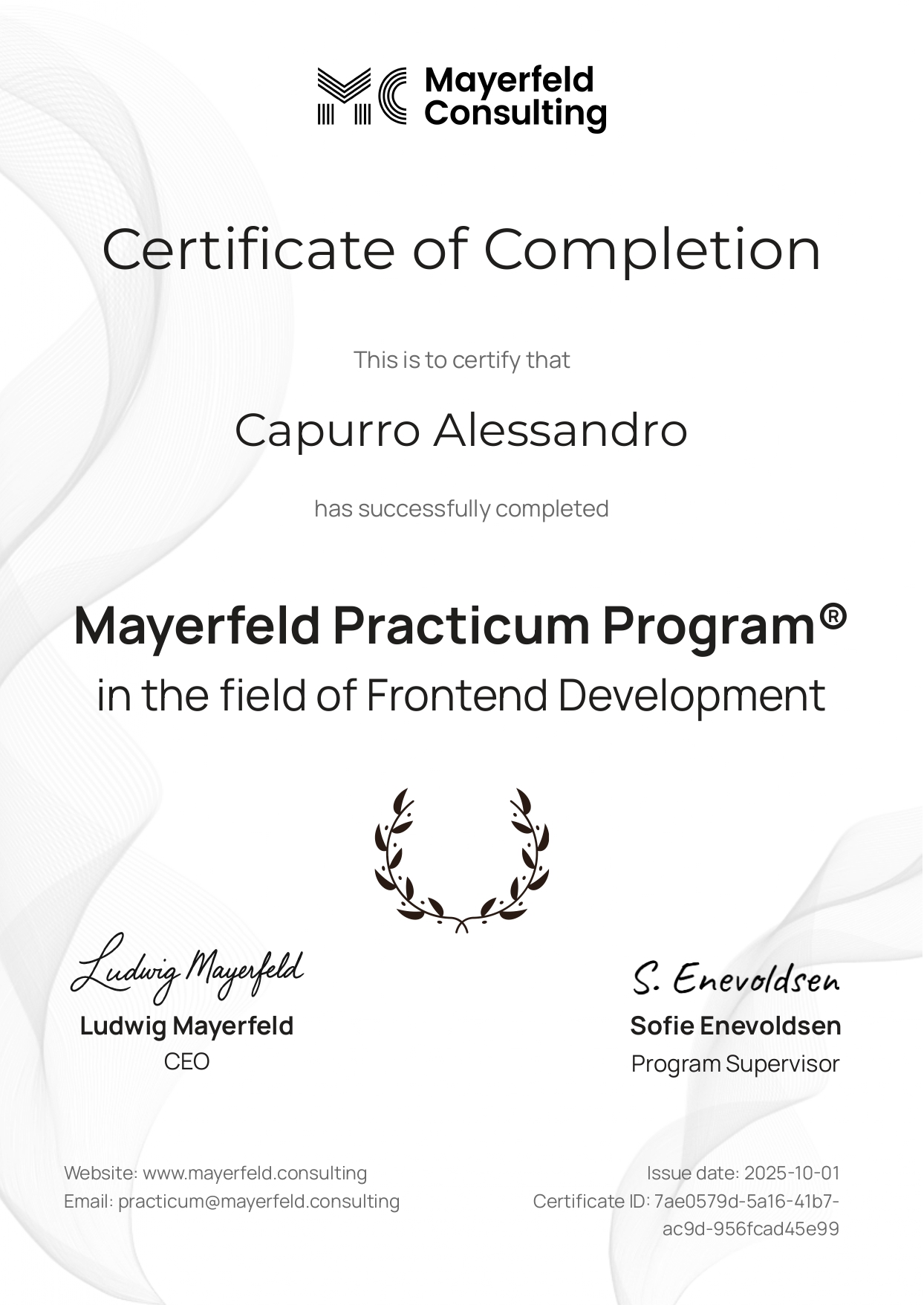 Ritratto intero di Alessandro Capurro